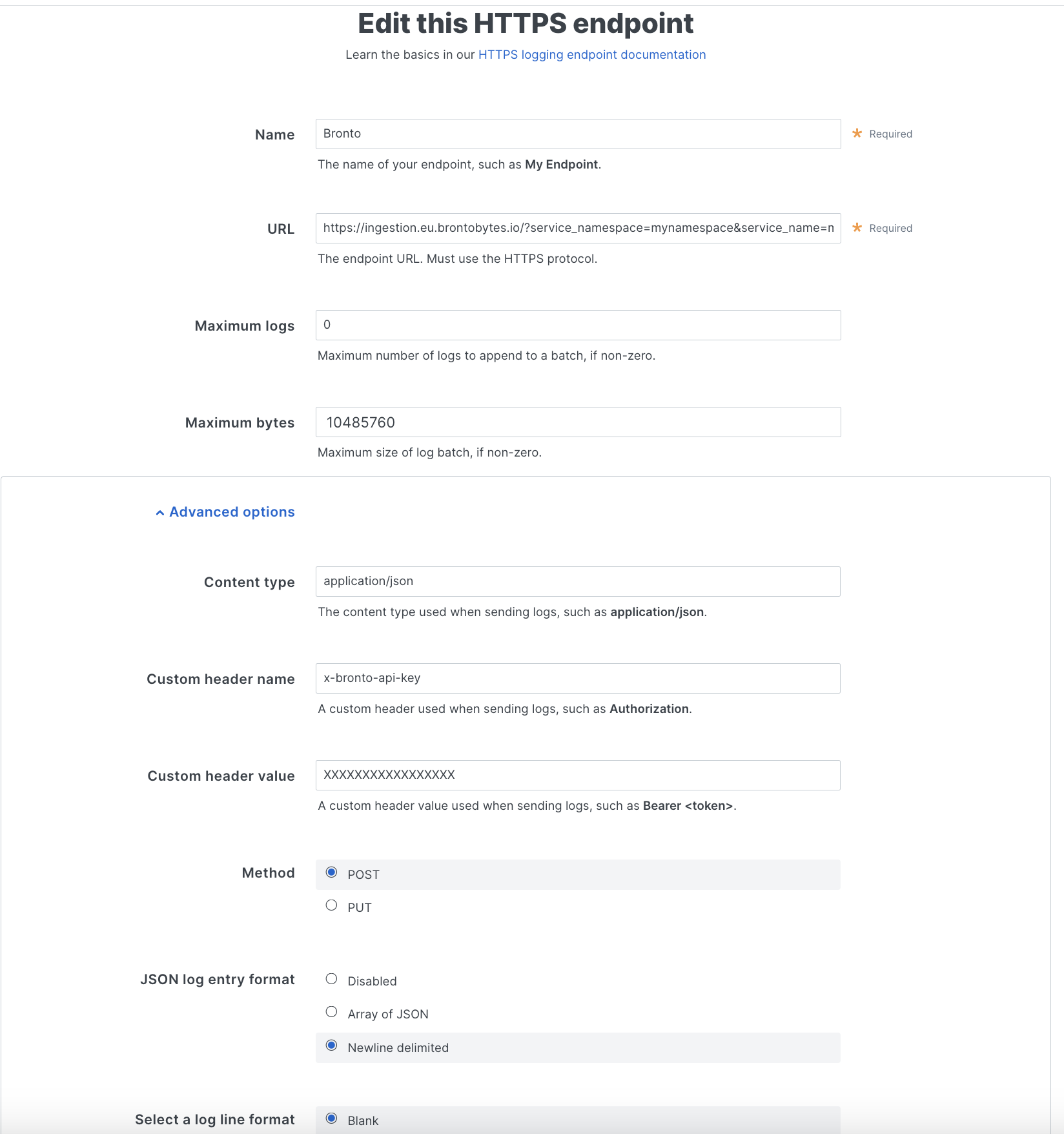 fastly configuration